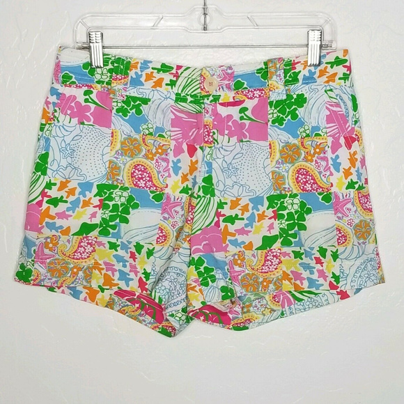 Lilly Pulitzer Pants - Lilly Pulitzer Floral Shells Shorts